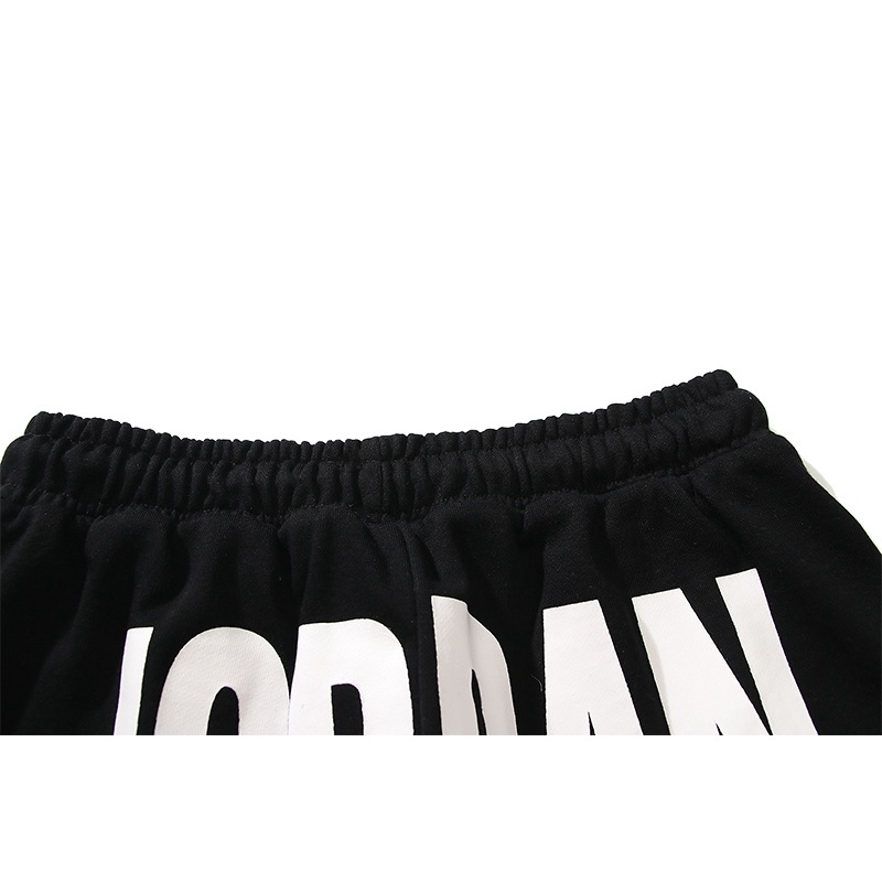 Quần Short Jordan In Chữ Đơn Giản Trẻ Trung Hợp Thời Trang Hè Cho Nam Nữ