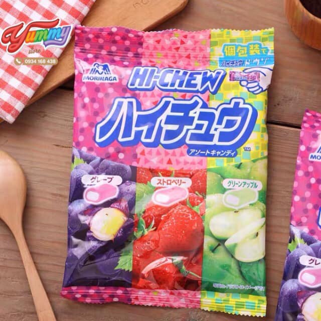 Kẹo mềm trái cây Morinaga Nhật Bản