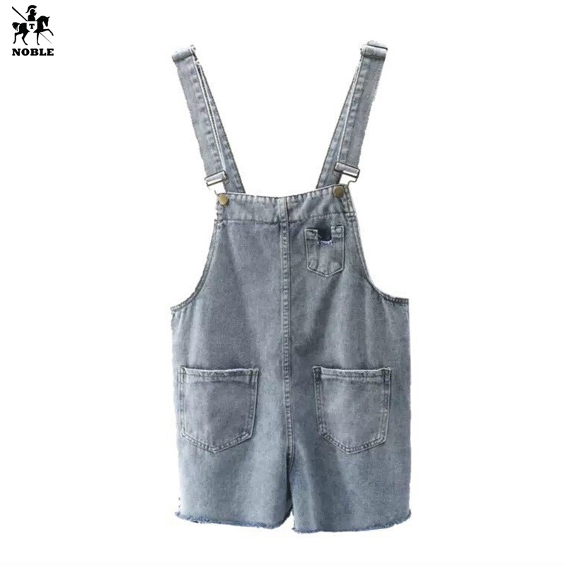 [Freeship] Yếm jean short nữ ngắn dễ thương teen thời trang Noble NB245
