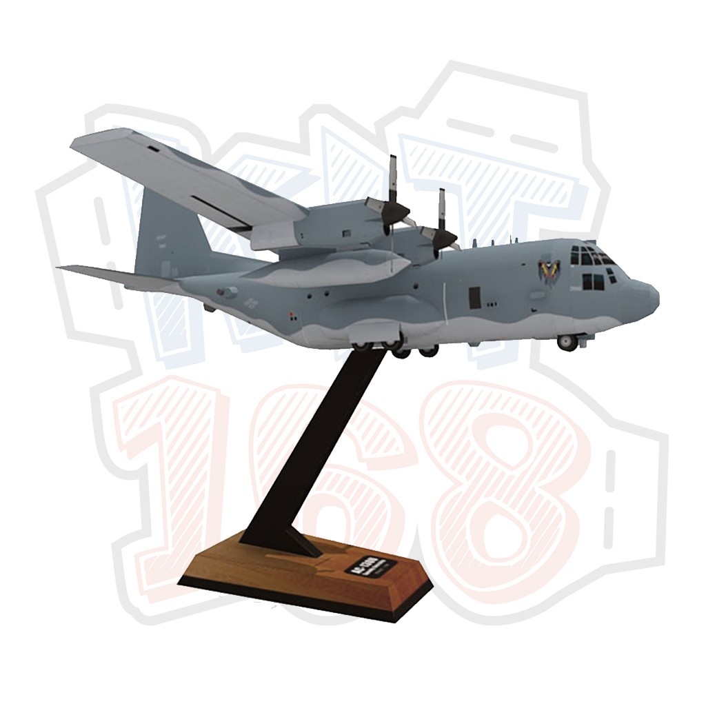 Mô hình giấy máy bay quân sự AC-130U Spooky Gunship