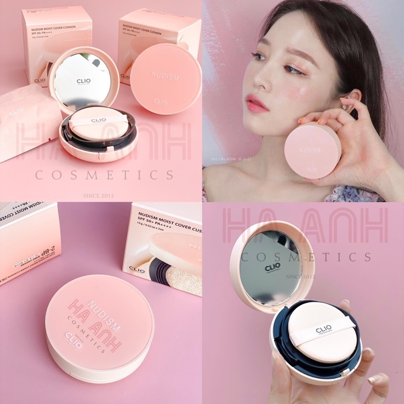 CUSHION CLIO  NUDISM  COVER/ KILL COVER PINK GLOW CREAM