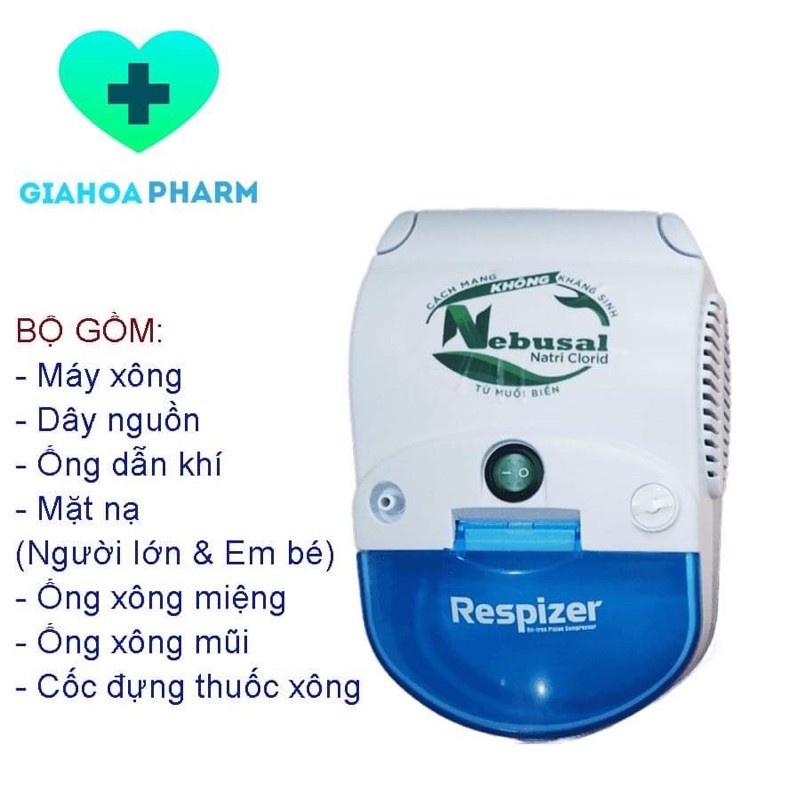 Máy xông khí dung respizer - xông mũi, họng - ảnh sản phẩm 1