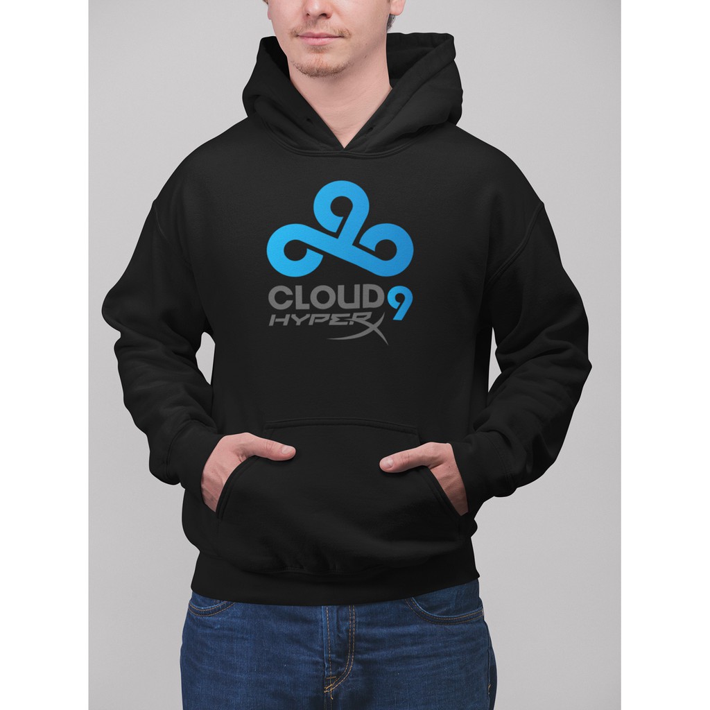 Áo hoodie chui đầu in logo team Esport
