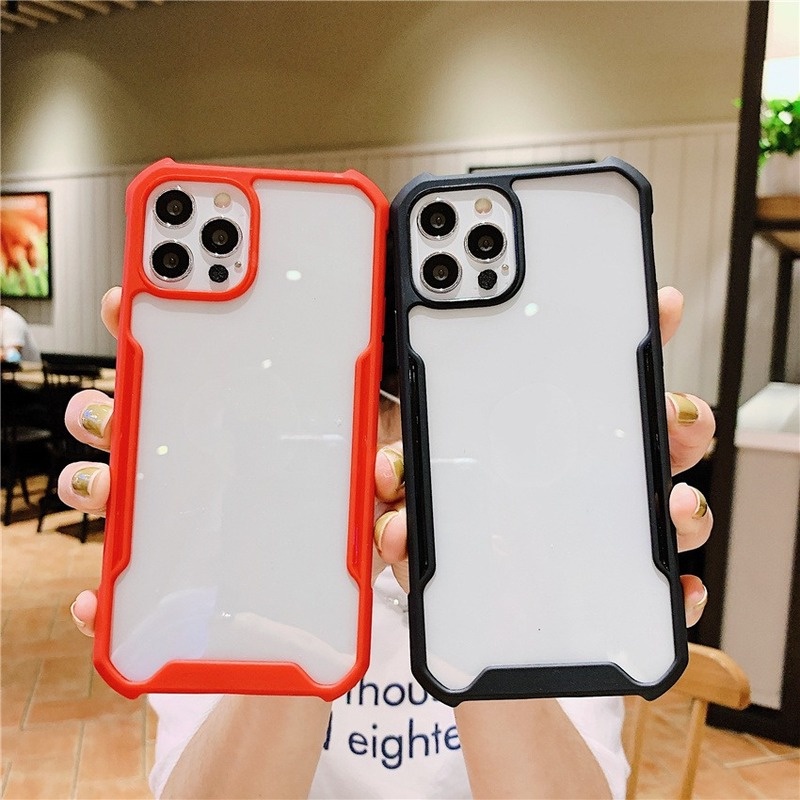 Ốp Điện Thoại Trong Suốt Chống Sốc Cho OPPO A5 A3S A7 A5S A96 A9 A8 A31 A53 A93 A73 2020 A52 A92 A15 A15S A12 A12E