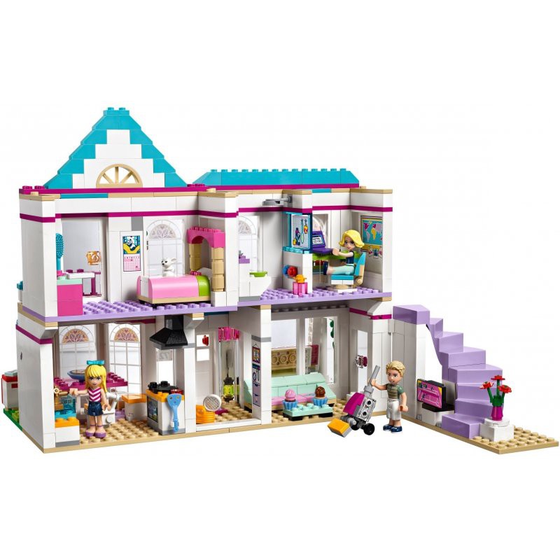 Lắp Ráp Xếp Hình Frends Ngôi Nhà Tình Bạn Của Stephanie 649 Khối LEPIN01014 BELA10612