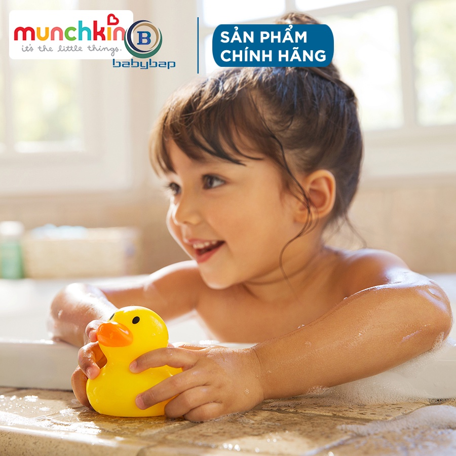 Vịt Vàng Báo Nóng Munchkin Chất Liệu Nhựa An Toàn Cho Sức Khỏe Của Trẻ Nhỏ