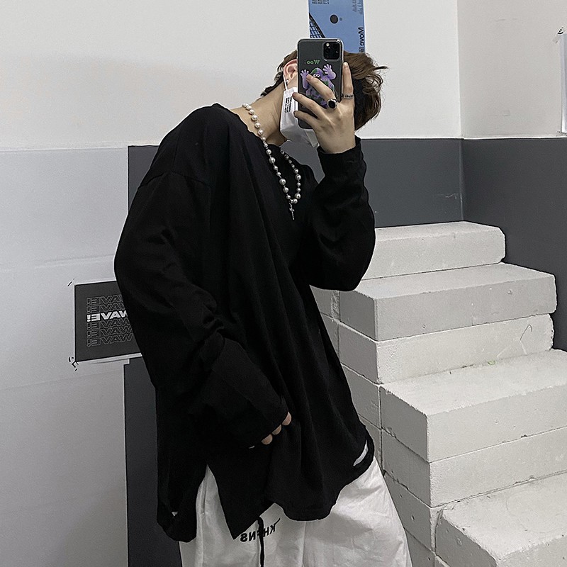 Áo thun nam nữ tay lỡ freesize - phông form rộng dáng Unisex