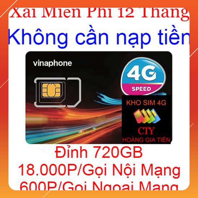 SIM 4G VINA VD149 TẶNG 4GB/NGÀY VD89 VÀ ĐỈNH 60G LM 2GB/NGÀY GỌI MIỄN PHÍ KHÔNG CẦN PHẢI
