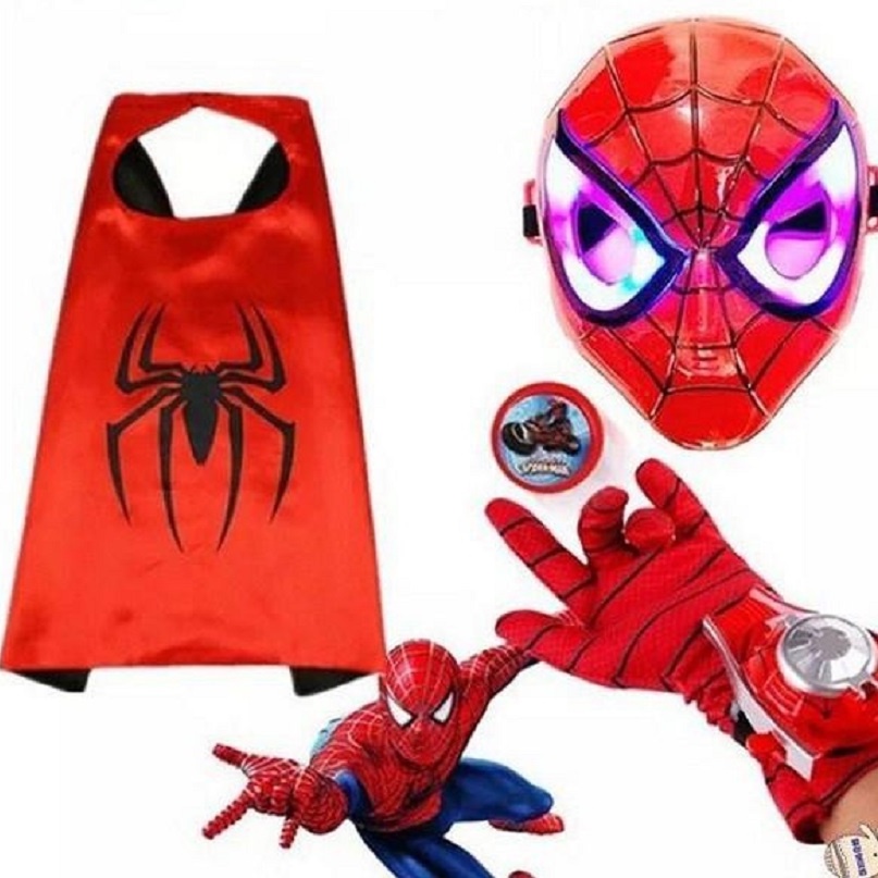 Đồ chơi hoá trang siêu nhân anh hùng spiderman người nhện cho bé101009