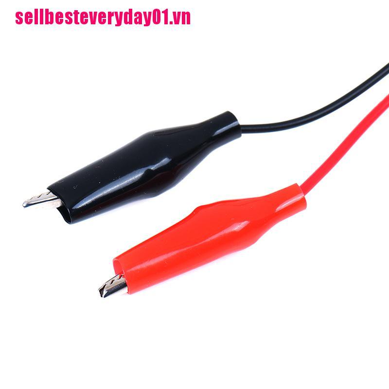 1 Dây Cáp Chuyển Đổi Đầu Cá Sấu Sang Usb Male01 Chuyên Dụng