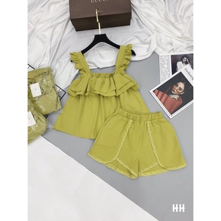Set bộ đũi lụa bèo cánh tiên