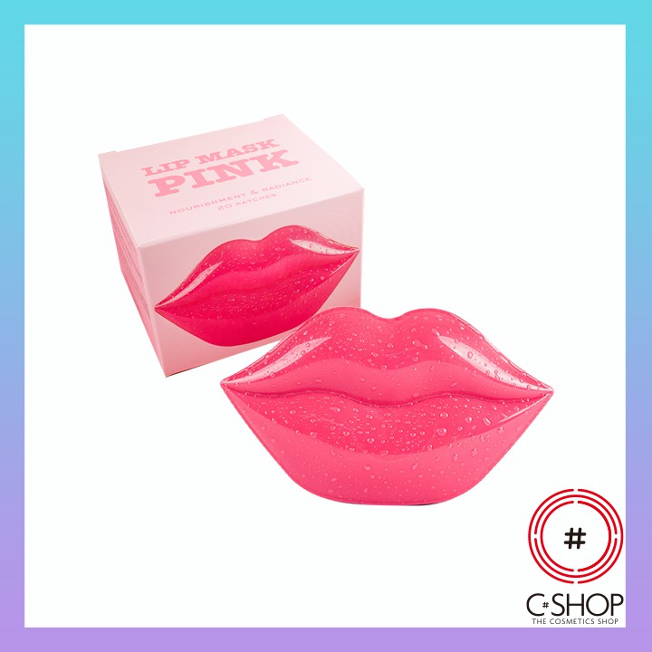 Mặt Nạ Môi KOCOSTAR LIP MASK PINK (hộp 20 miếng)_Mỹ phẩm Hàn Quốc chính hãng