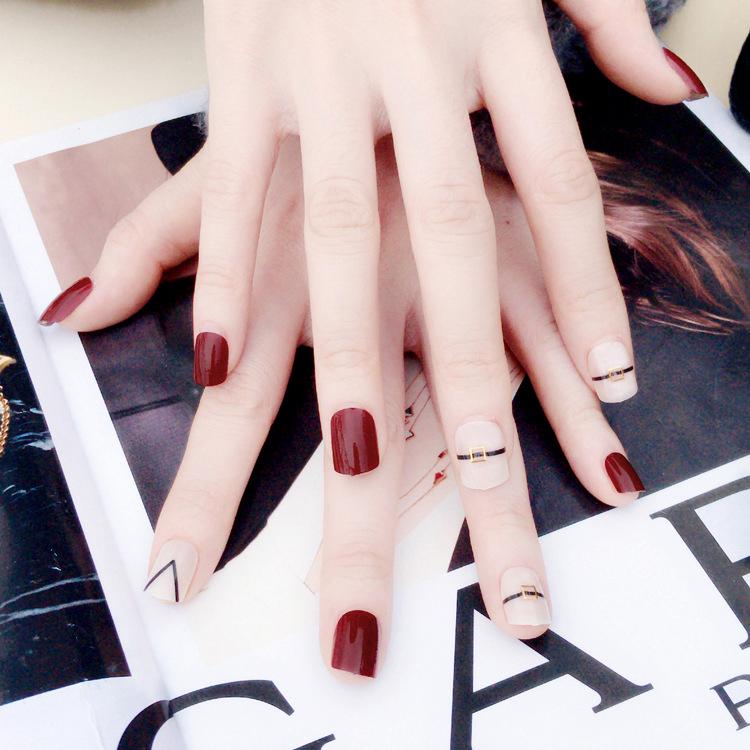 set 24 móng tay giả thời trang cá tính