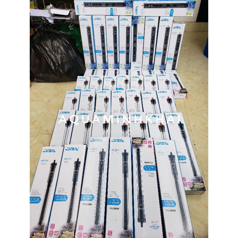 Sưởi bể cá bọc nhựa 300w, 500w