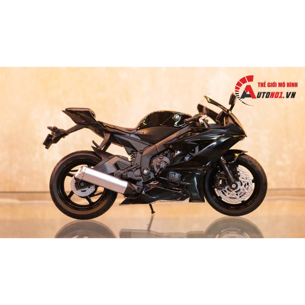 MÔ HÌNH XE YAMAHA YZF R6 2020 BLACK 1:12 WELLY 7493