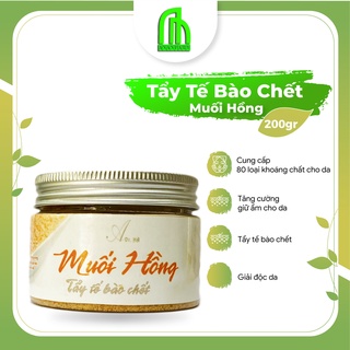 Muối hồng Tẩy tế bào chết Body, Muối hồng Himalaya nhập Khẩu từ Pakistan - 200gr