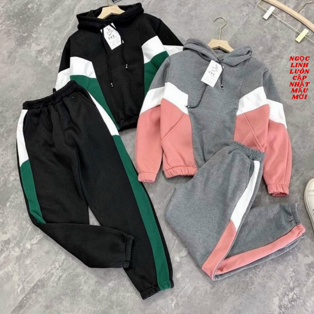 Bộ nỉ bông nữ