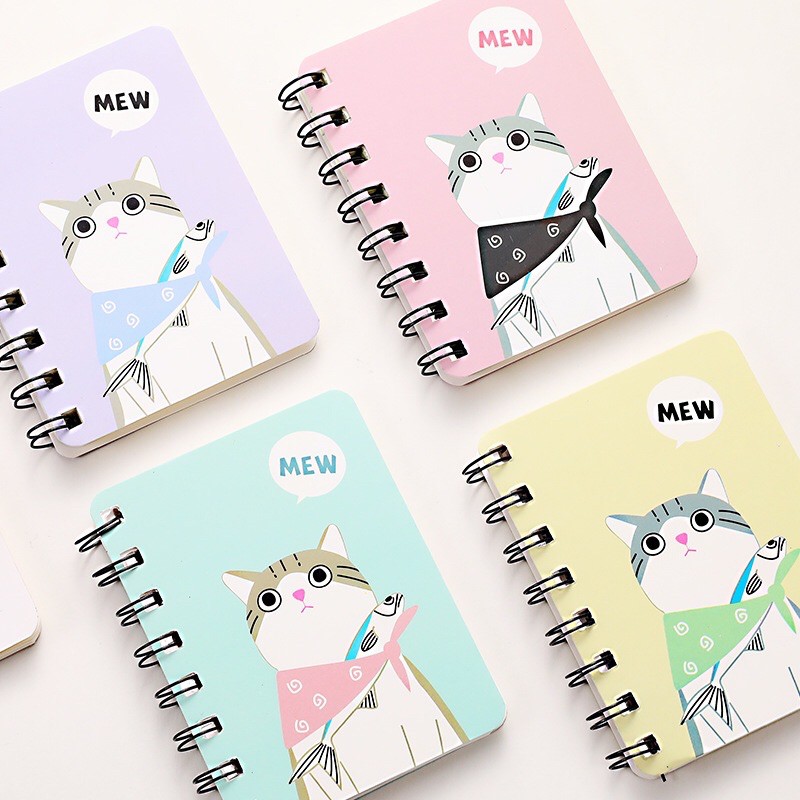 Sổ tay lò xo mini - [VPP Dễ Thương] - [VPP Dễ Thương]
