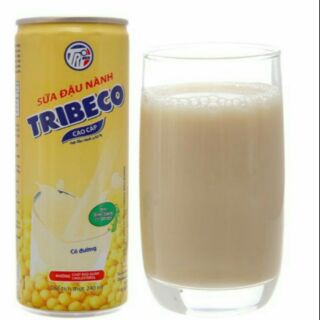 Sữa đậu nành tribeco lon 240ml