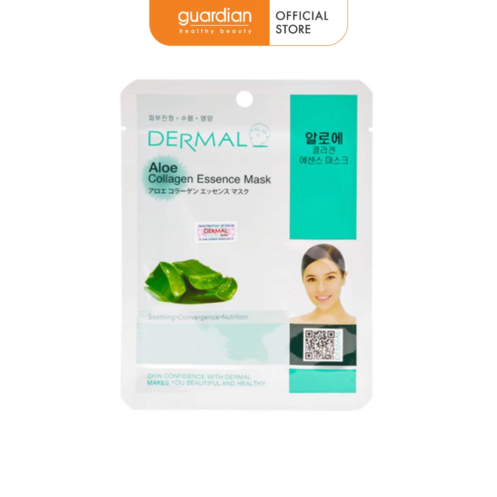 Mặt nạ Dermal tinh chất Collagen với chiết xuất Lô Hội 23g