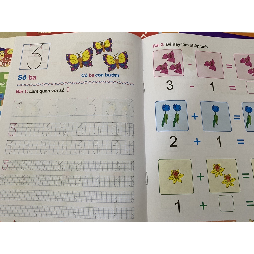 Sách - Bộ hành trang tập tô tập viết chữ, số chuẩn bị cho bé vào lớp 1 tập tô (túi 10 quyển)