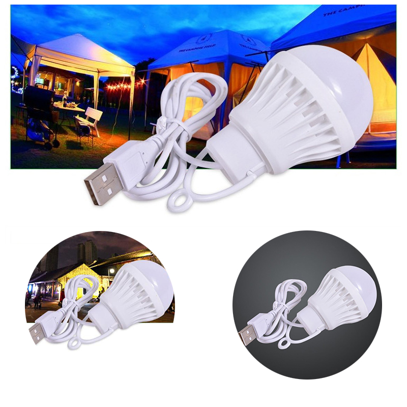 Đèn LED USB 5W tiện dụng khi đi cắm trại ngoài trời