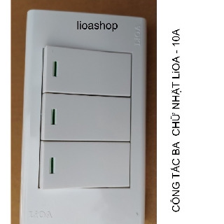 CÔNG TẮC BA CHỮ NHẬT 1-2 CHIỀU LiOA