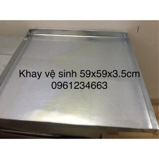 Khay vệ sinh chim cảnh, gà con, mèo con 59x59 dùng cho lồng 60x60 cm