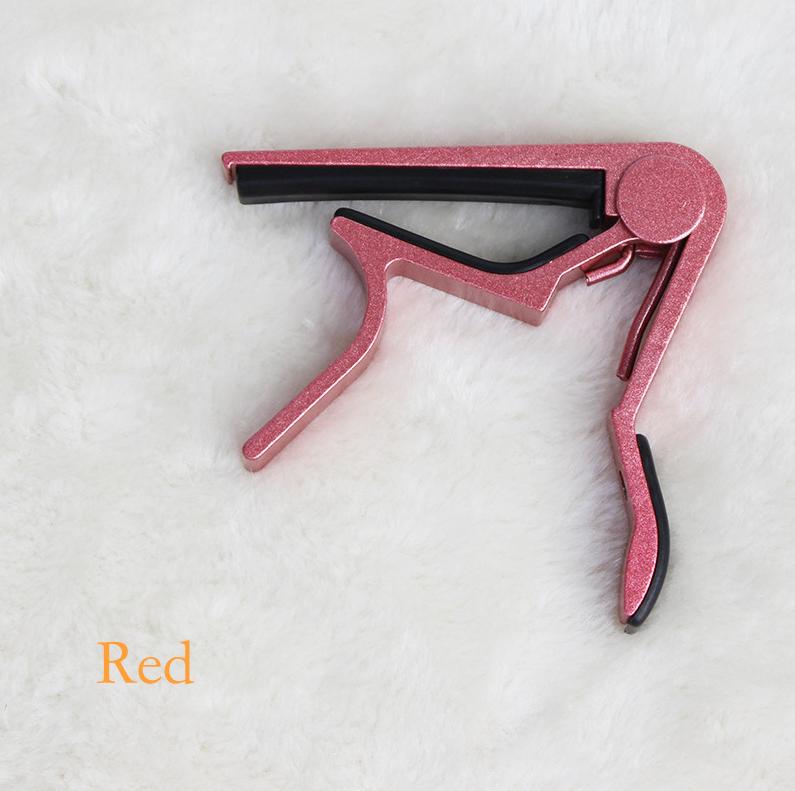 Capo đàn guitar một tay màu đen/xanh dương/đỏ/vàng/bạc)