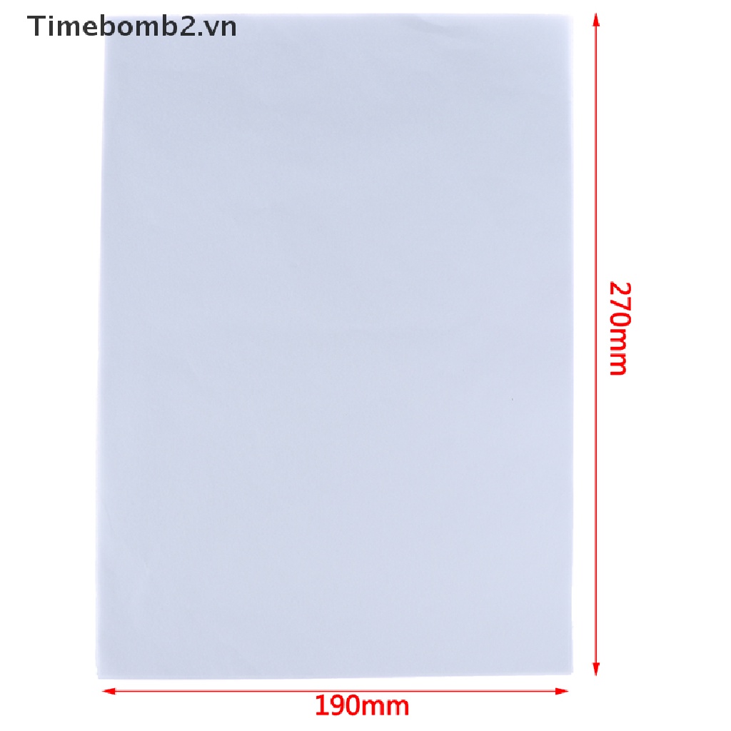 Bộ 100 Tờ Giấy Thư Pháp Trong Suốt Chuyên Dùng