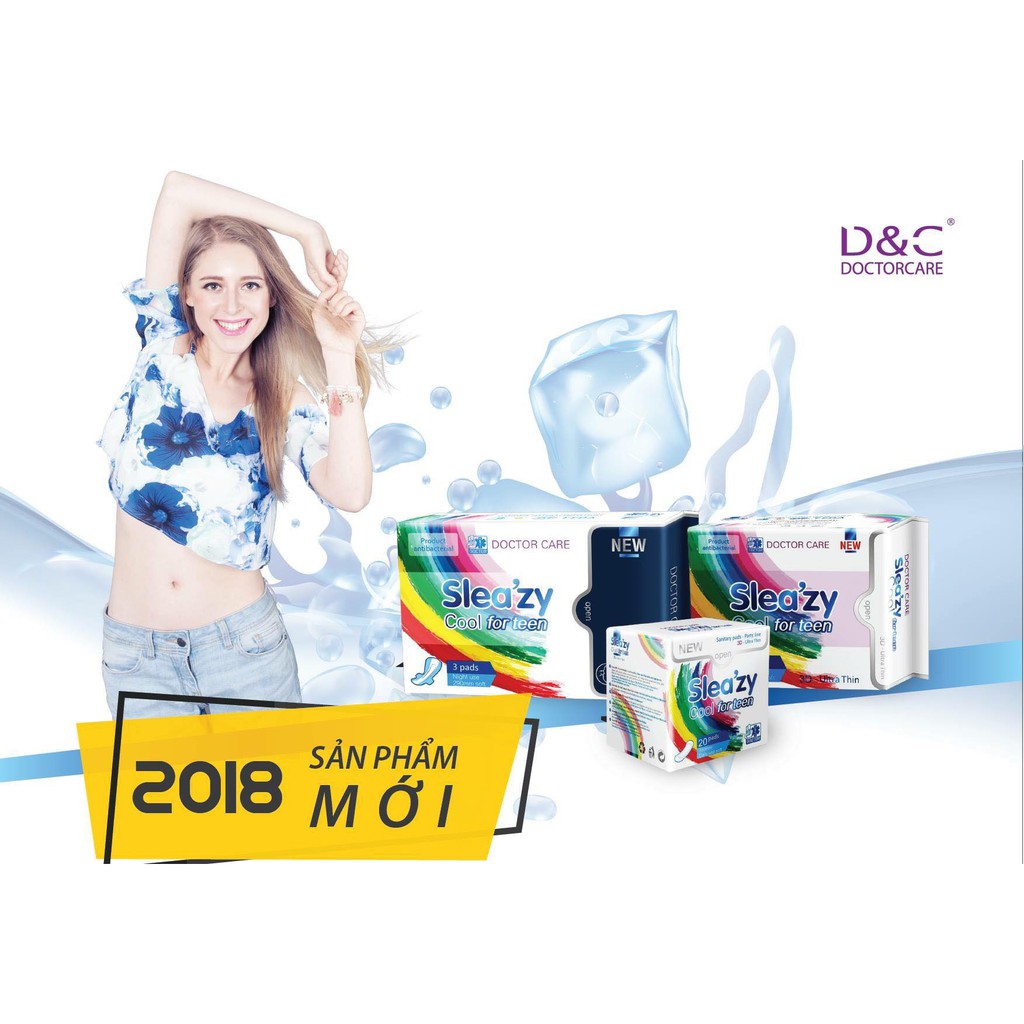 Combo 54K BVS Docter Care Sleazy mới nhất 2018 1 ban ngày - 1ban đêm - 1 hằng ngày