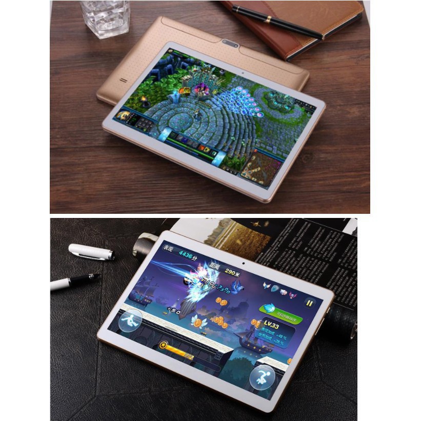 Máy tính bảng Tablet 10.1 inch IPS, MTK 6582 64G Rom, 4g Ram hỗ trợ 2 SIm 3G nghe gọi + tặng bao da - Giá siêu hấp dẫn | BigBuy360 - bigbuy360.vn