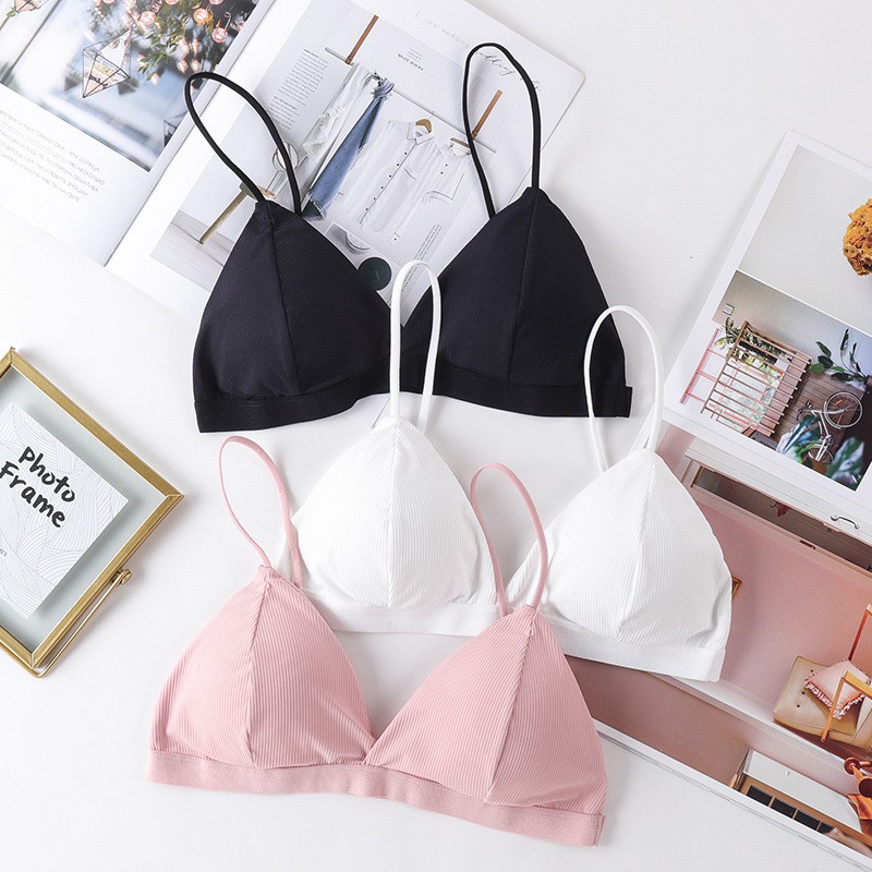 Áo Bra bralette áo lót ngực nữ đệm mỏng cup ngực tam giác kiểu pháp Bra 911 mặc đẹp Sexy nâng ngực