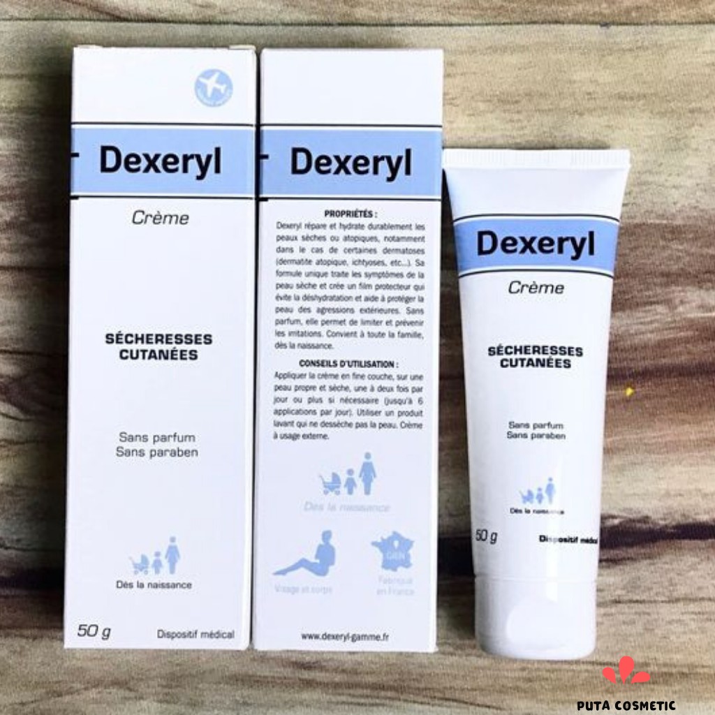 Dexeryl 50g - Kem dưỡng da trị nẻ, chàm sữa