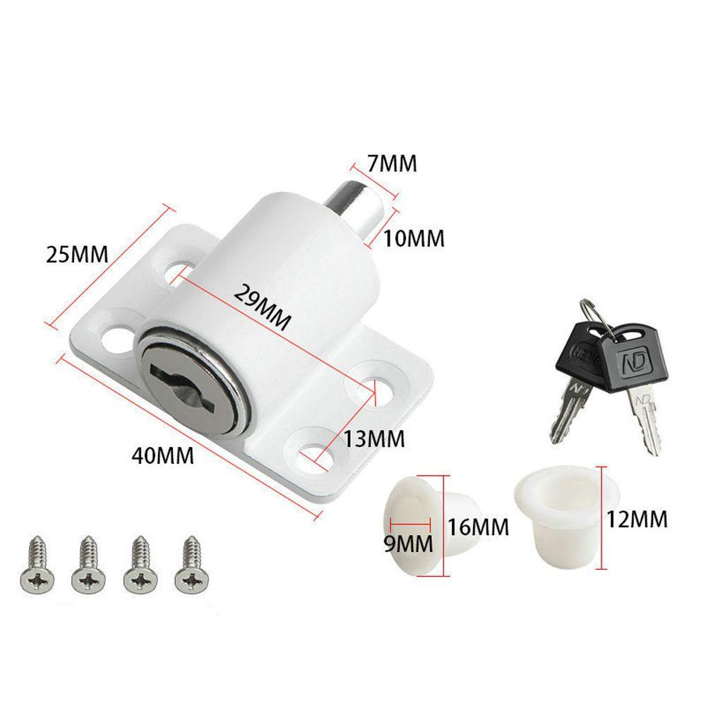 Bộ Chốt Khóa Cửa Sổ An Toàn Chống Trộm Sáng Tạo Dễ Lắp Đặt Cho Cửa Sổ Trượt
