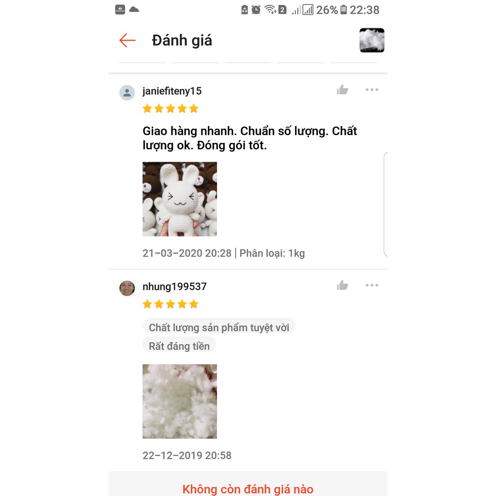 500gr Bông hạt nhồi thú, gối cao cấp