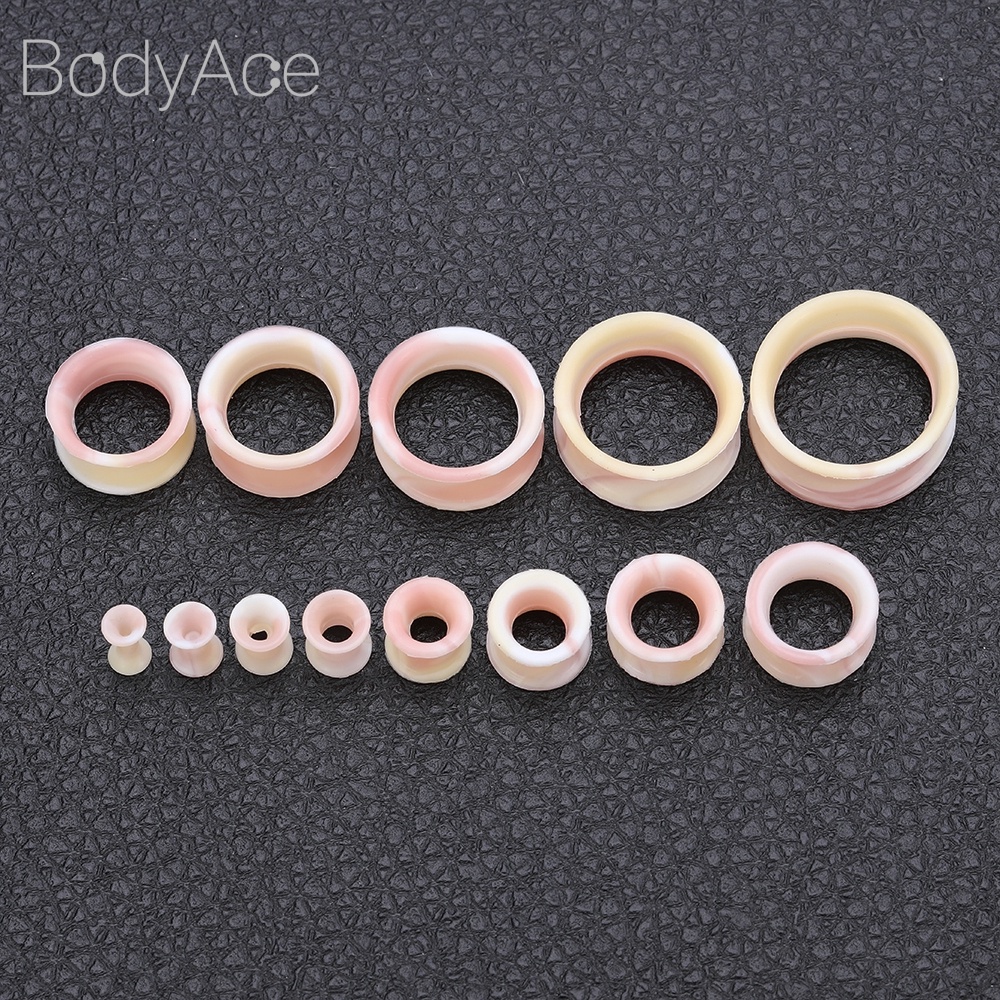 Khuyên nong tai silicone 5-22mm nhiều màu sắc độc đáo