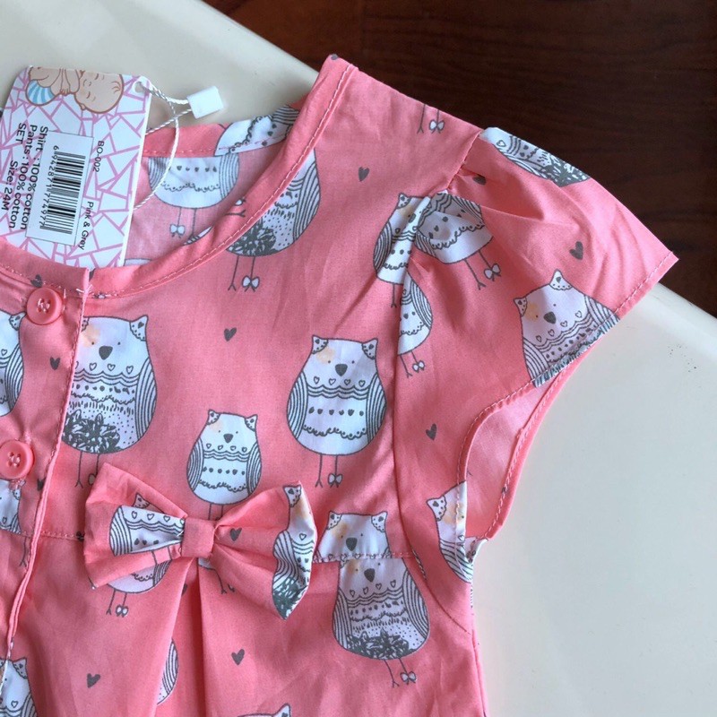 Bộ quần áo hè cho bé 18-24 tháng cao cấp B 170321