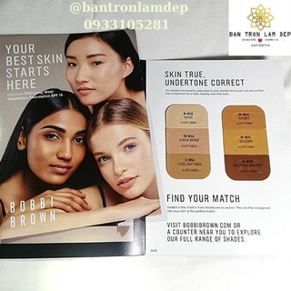 mẫu thử kem nền Bobbi Brown Skin Long Wear Weightless Foundation SPF 15