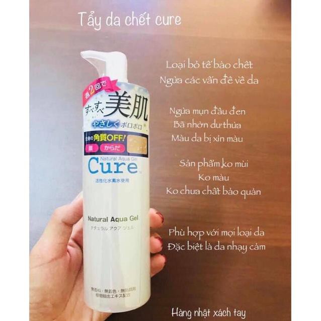 Tẩy Da Chết Cure Natural Aqua Gel Nhật Bản 250ml