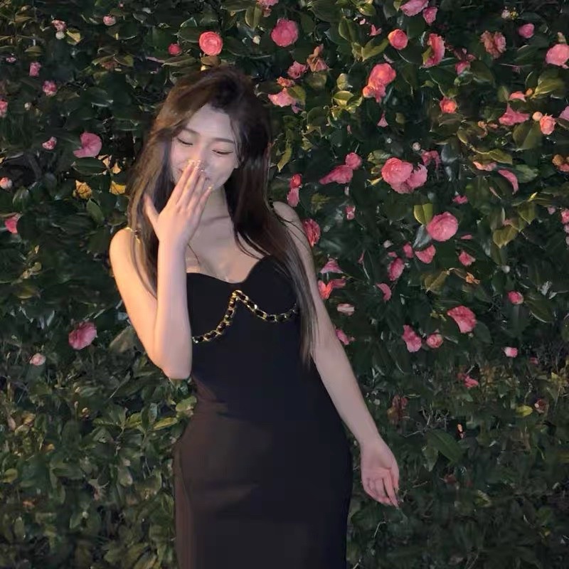 ĐẦM ĐEN 2 DÂY VIỀN DÂY XÍCH NGỰC MIDI