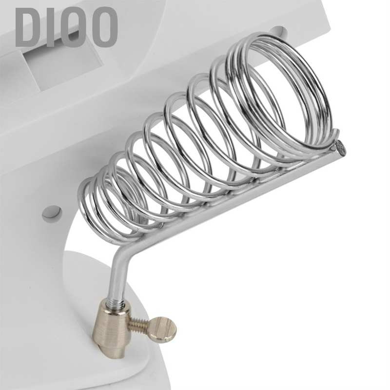 Dioo LED Light Magnifier Stand Table Glass Clamp Station Soldering with 10 pcs White Lights
