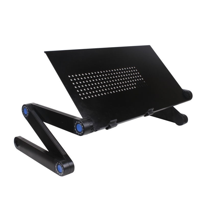 Bàn xoay laptop đa năng hợp kim sơn tĩnh điện, nhẹ và tiện lợi khi di chuyển