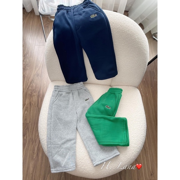 COMBO 3 QUẦN NỈ LACOSTE CHO BÉ