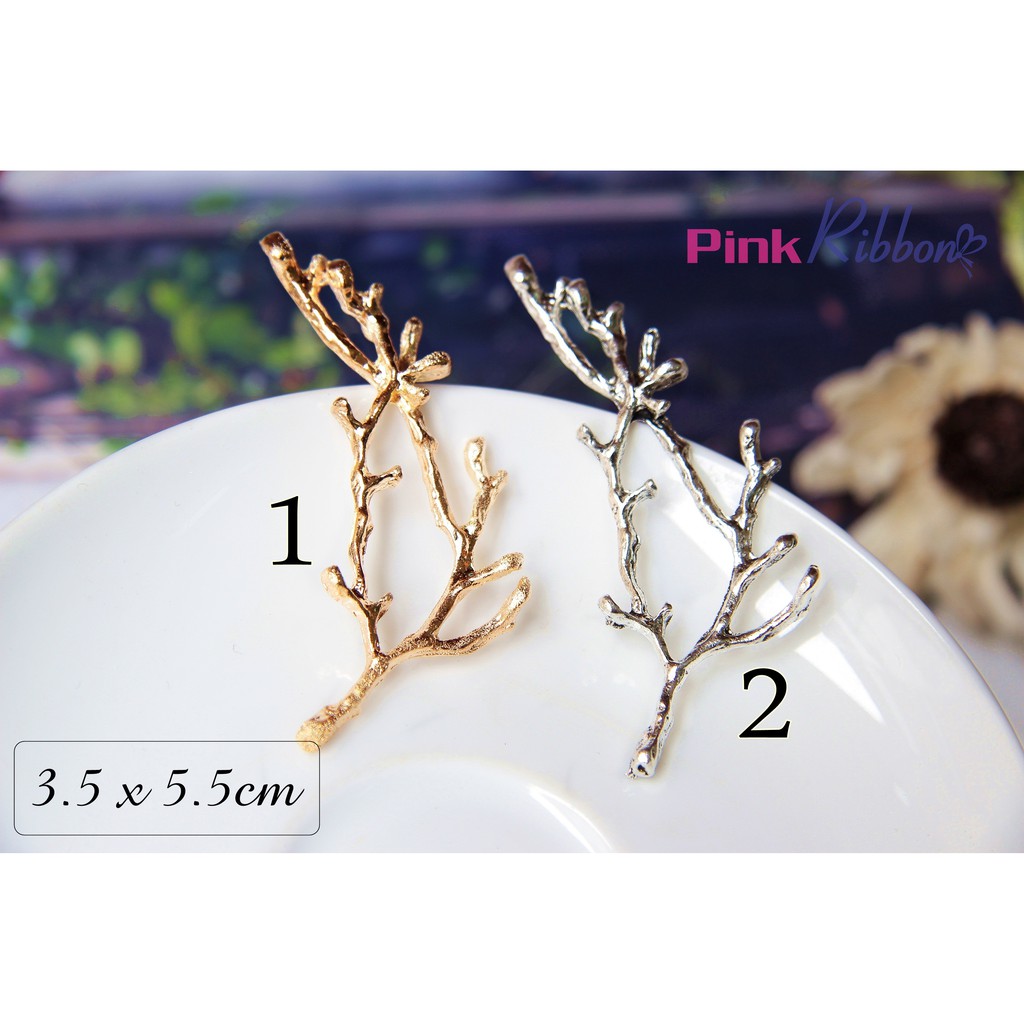 Cành lá mạ kim link 12/18