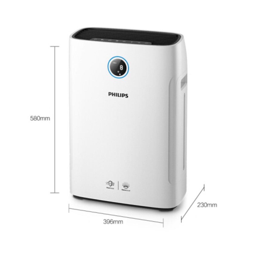 Sản Phẩm Máy lọc không khí 2 trong 1 Philips Series 3000 AC2726/00 kèm chức năng tạo độ ẩm .