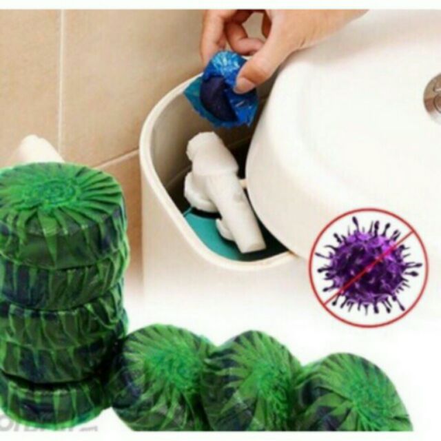 Viên khử mùi và tẩy rửa bồn cầu vệ sinh