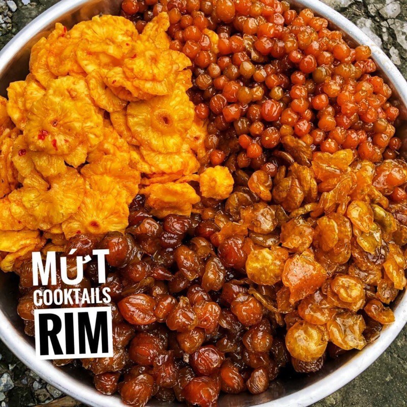 Mứt rim Cooktails mùa hè