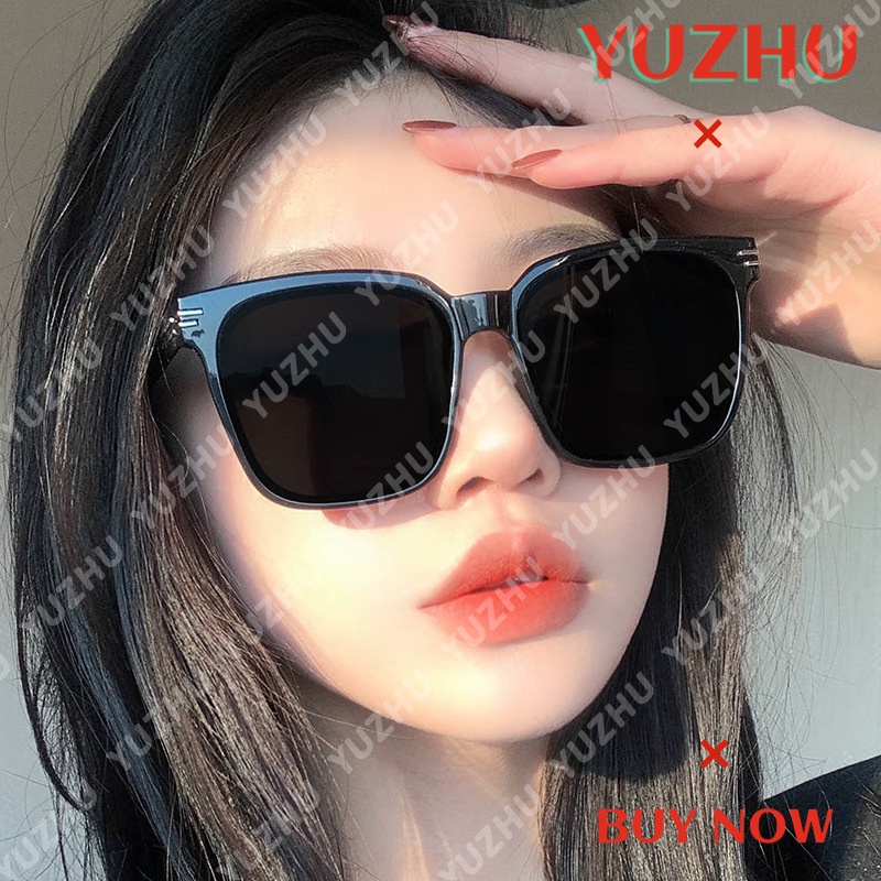 Kính Mát Gọng Vuông Oversize Chống Nắng Phong Cách Hiphop Thời Trang Cho Nam Nữ