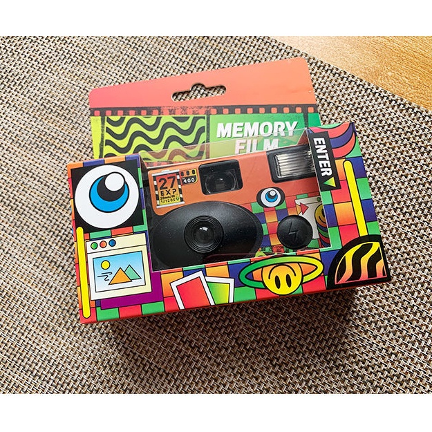 Máy Ảnh Fuji Kodak Màu Trắng Và Đen Sử Dụng Một Lần